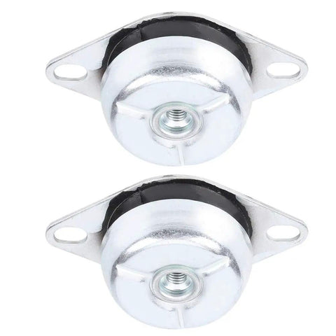 Heavy Duty Bell Shaped Shock Damper Mount For Car Generators Plus M10 Thread vulcanized rubber buffer two piece kit.