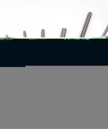 Precision Ballscrew For CNC Linear Motion End Machined And Built From Steel, Customizable Length, displayed vertically