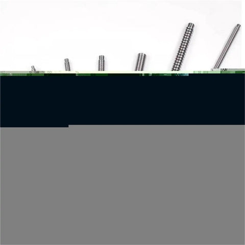 Precision Ballscrew For CNC Linear Motion End Machined And Built From Steel, Customizable Length, displayed vertically