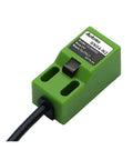 Inductive Proximity Sensor SN04N NPN NO Square LED Light Motion Switch For Automation Projects Industrial Machinery With Pro Grade Sensing And Fast Response In Harsh Environments, green square sensor with cable