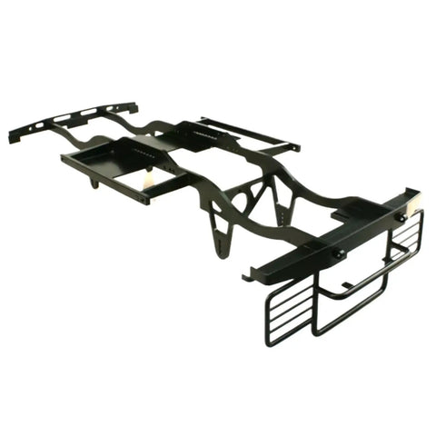 Beefy One Tenth Scale RC Car Chassis Frame Kit For TH17932 Durable Metal Crawler Chassis Rail Bumper D90 Look Off Road DIY Upgrade
