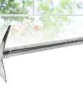 Heavy Duty Garden Hoe Stainless Steel Double Use Tool For Weeding And Planting Lightweight Yard Buddy in window view