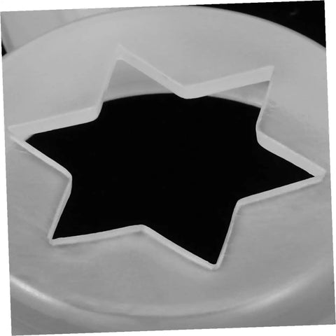 Six Pointed Star Ice Cream Nozzle from Six Pointed Star Ice Cream Nozzle Caps Set For Commercial Soft Serve Machines