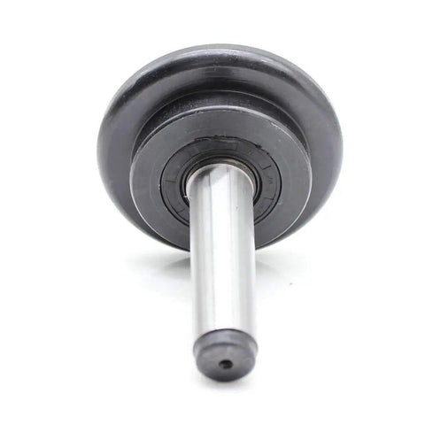 Front view of Bull Nose Live Center For Lathe MT3 Morse Taper 75 Degree Hollow Turning Alloy Steel Shaft Heat Treated To Rc 60 62.