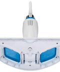 Bottom view of steam mop showing attachment for 4 Pack Microfiber Scrubby Mop Pads For PowerFresh 1940 Steam Mop Replacement.