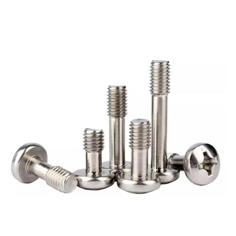 Badass Stainless Steel M2.5 X 6 mm Captive Screws With Cross Recess Pan Head And Hex Nuts Plus Plain Washers 10 Piece Kit displayed in an assortment.