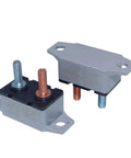 Heavy Duty 12Volt Auto Reset Stud Mount Circuit Breaker Waterproof Overcurrent Protector For Cars And Trucks Rock Solid 40A 50A close-up view