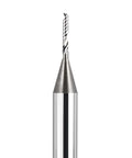 SpeTool O-Flute spiral router bit, 1/4in shank, 1/16in cutting diameter, solid carbide upcut end mill