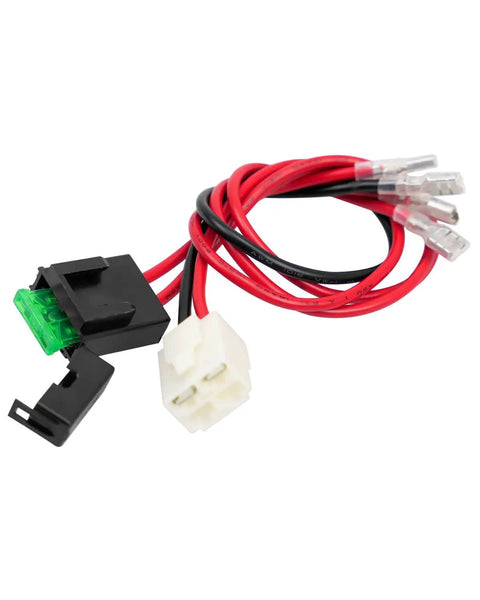 Battery Wire Harness With Four Pin Two Wire Plug For Razor MX350 MX400 Dune Buggy Dirt Quad Pocket Mod Sport Mod Ground Force And Pocket Rocket Models Must Have Replacement Cable Easy Install Durable High Quality