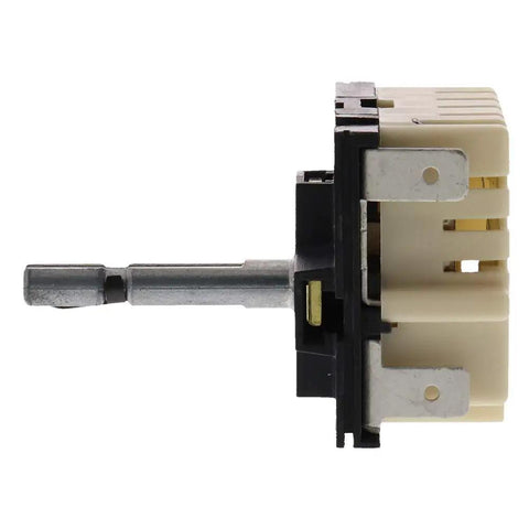 Side view of Infinite Switch For Samsung Oven Replacement Part DG44-01002A Fits Models FCQ FE7 FER FTQ NE59J34 NE59J43 Replaces AP4337066