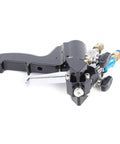 Heavy Duty P2 Pu Foam Spray Gun With No Sweat Self Cleaning Air Purge Valve and multi-angle tips, featuring a durable iron body.