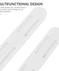 2 Pack Plastic Under Drawer Slides With Easy Installation And Whisper Quiet Operation shown in multifunctional design