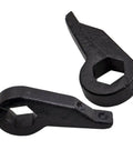 Heavy Duty Front Torsion Key Kit and Rear Shackle Lift 1 to 3 Inches Front 2 Inches Rear for 1983 1999 Chevy S10 Extended Cab Truck Suspension cast steel keys