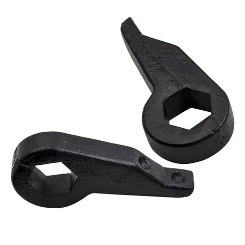 Heavy Duty Front Torsion Key Kit and Rear Shackle Lift 1 to 3 Inches Front 2 Inches Rear for 1983 1999 Chevy S10 Extended Cab Truck Suspension cast steel keys
