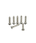 Stainless Steel Chipboard Screws With Partial Thread For Wood And Furniture Assembly Heavy Duty 3 To 6 Millimeter Diameter Resistant DIY Hardware