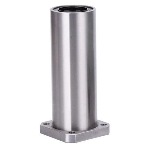 Heavy Duty Square Flange Linear Bearings For Smooth 3D Printer And CNC Motion Upgrade Top Tier Steel Ball Bearings Fit 10Mm Shafts, silver steel material