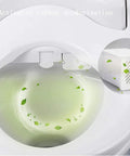 Transform Your Daily Grind With This Heated Bidet Toilet Seat Featuring Hot Air Dryer Self Cleaning Nozzle Soft Close Lid Easy Install And Ridiculously Comfy Stainless Steel Design showing activated carbon deodorization in toilet bowl.