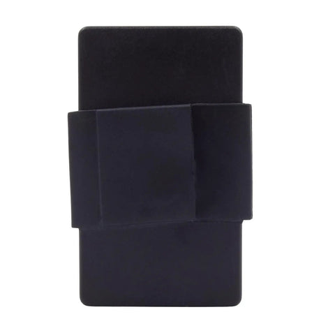 Front view of black Gy6 6 Pin AC CDI Box Fits 49cc To 250cc Scooters ATVs Dirt Bikes Go Karts And Mopeds With Broad Compatibility