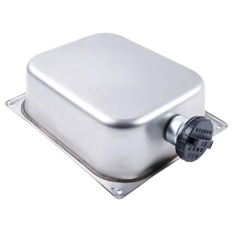 7 Liter Stainless Steel Fuel Tank For Gasoline And Diesel Parking Heaters, Beefed Up Sealed Neck Design, Compatible With Webasto And Eberspacher