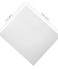 200 Pack Foam Packing Pouches And Sheets Cushion Wrap 11.8x9.8 Inch double layer for moving glassware shown with dimensions