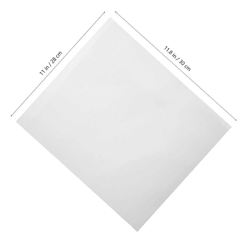 200 Pack Foam Packing Pouches And Sheets Cushion Wrap 11.8x9.8 Inch double layer for moving glassware shown with dimensions