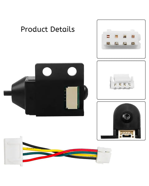Auto Bed Leveling Sensor For Artillery Sidewinder SW X2 And Genius Pro, showing connectors and wiring harness, easy install features.