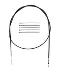 84 Inch Throttle Cable Replacement For Coleman KT196 CK196 And Hisun HS200GK Go Karts Fits 196cc 200cc 212cc Engines with ties