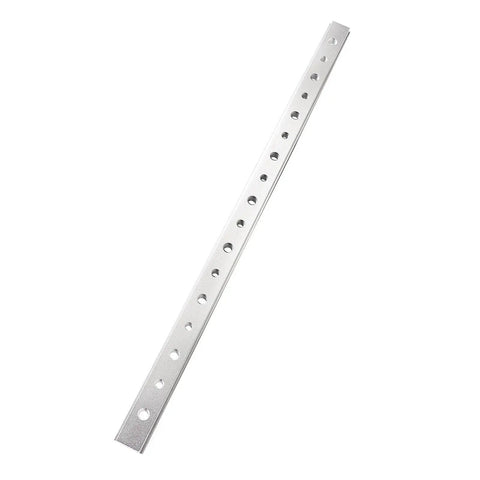 Shop-Grade Aluminum T Slot Miter Track Jig for Woodworking Anodized Track with multiple holes for precise cutting setup