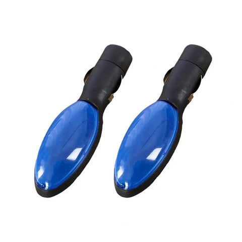 Fuel Sync Gas Saver 4 Piece Kit With Air Throttle Magnetic Callback For Universal Vehicle Efficiency Boost No Tools Required Easy Install Lightweight Car Engine Tool To Boost MPG And Help You Drive Further displaying two blue and black components.