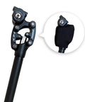 Suspension Bike Seatpost With Cover 27.2Mm Diameter By 350Mm Length With 50Mm Travel Preload Adjustable NCX SP12 detail view