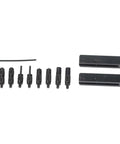 Digital Caliper Accessories for Internal External Groove Step Measurement kit including 8 measuring heads and clamps