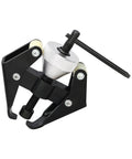 Heavy Duty Battery Terminal And Wiper Arm Puller Pro Grade Adjustable 35 To 85mm Removal Tool for Cars, black and silver, with hex key