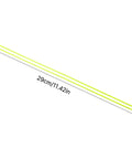 Green RC LED Strip Lights For TRX4M SCX24 1/24 1/18 Crawlers Upgrade Flexible Cuttable LED Tape shown in 29cm length