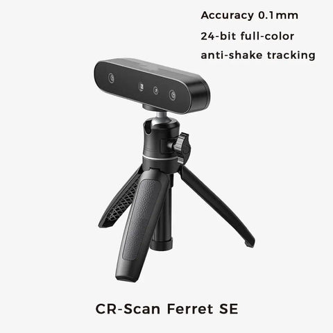 High Precision Portable Handheld 3D Scanner With Knockout Zero Point One Mm Accuracy And Straight Fire 30 Fps Capture, tripod-mounted for stability.