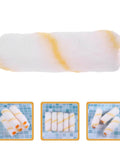 Twenty Piece Mini Paint Roller Kit Featuring Slick High Density Foam Covers for tight spots, showcasing mini foam roller covers.