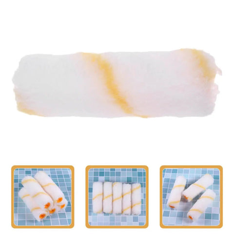 Twenty Piece Mini Paint Roller Kit Featuring Slick High Density Foam Covers for tight spots, showcasing mini foam roller covers.
