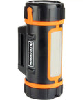 Go To Portable Power Tank LiFePO4 For Telescopes And Astronomy, 12V Battery Pack With 86.4Wh side view, black and orange design