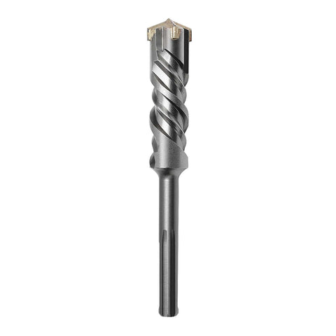 SDS Max rotary hammer drill bit, front view, 1-1/2x10 in (38x260 mm), carbide-tipped masonry bit for concrete.