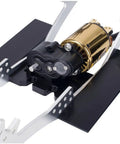 Low Center Of Gravity 1X10 RC Transmission Gearbox With Metal Gears, Sealed Dustproof Case For 1X10 Scale RC Cars installed view