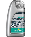 Racing Fork Oil 4W 1L bottle for Mountain Bike Suspension Tuning and Maintenance, Premium Fork Lube with easy pour spout