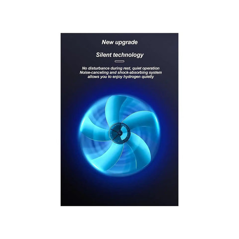 Hydrogen Inhalation Machine With 3000 Milliliters Per Minute Hydrogen Water Generator 99.99 Percent High Purity PEM Ionizer fan design
