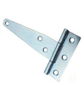 4 Pack Heavy Duty Galvanized T Hinges Built Like A Tank For Wooden Doors Barn Gates And Outdoor Boxes With Zero Rust Headaches Next Level Exterior Hardware That Slides Smooth Daily, 122.7mm zinc-coated hinge.