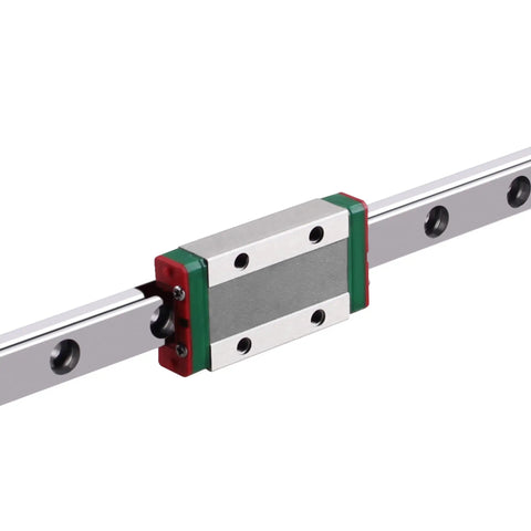 MGN12H 250mm Linear Rail Guide With Sliding Block For DIY CNC Routers Lathes And Mills Precise Smooth Motion Guideway High Load Capacity Durable Rails And Bearings For Automated Machines, close-up