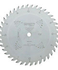 10 Inch Super General Thin Kerf Table Saw Blade With 40 Tooth, 3/32 Inch Kerf, 5/8 Inch Bore shown on white background