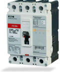 Fresh 3 Pole 225 Amp 600 Volt F Frame Circuit Breaker Delivering 35K Interrupt Rating For Solid Industrial Panel Upgrades And Heavy Duty Commercial Electrical Installations Ready To Rock, shown from the front.