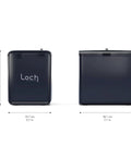 No Drama Portable Countertop Dishwasher dimensions 18.6x14.7x18.1 cm in sleek dark design for compact spaces.