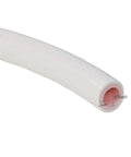 Foam Pipe Insulation Tubing One Inch By Three Eighth Inch Heat Preservation Six Foot Length Soft Grip Pipe Shield Closeup