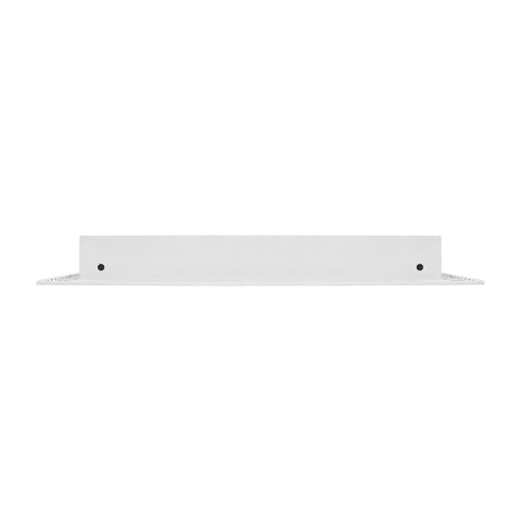 14x14 Modern White Aluminum AC Vent Cover Sleek Dope And Durable Decorative Air Diffuser For Ceiling, Wall And Floor Install