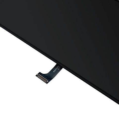 Close-up of IPhone 15 Pro Max 6.7 Inch Screen Replacement Kit with 3D Touch Digitizer Assembly connector.