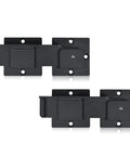 Seven Point Five Inch Flip Gate Latch Lock With Padlock Holes 2 Pack Built Tough Aluminum Alloy Door Latch for gates